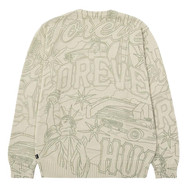 HUF（ハフ） ニット セーター メンズ レディース ブランド 大きい