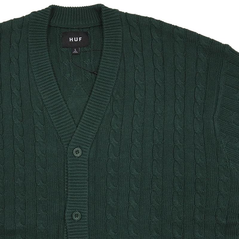 HUF（ハフ） カーディガン ニット セーター メンズ レディース
