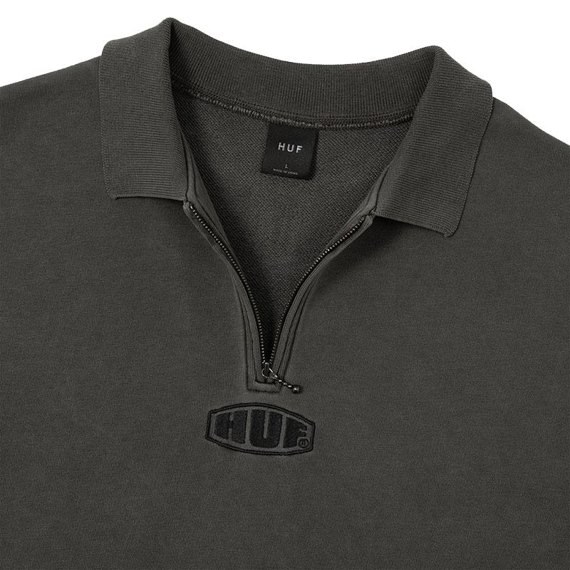 HUF セール開催中 シャツ ハフ 半袖 スウェット ハーフジップ HUF セール開催中 シャツ ハフ 半袖 スウェット ハーフジップ