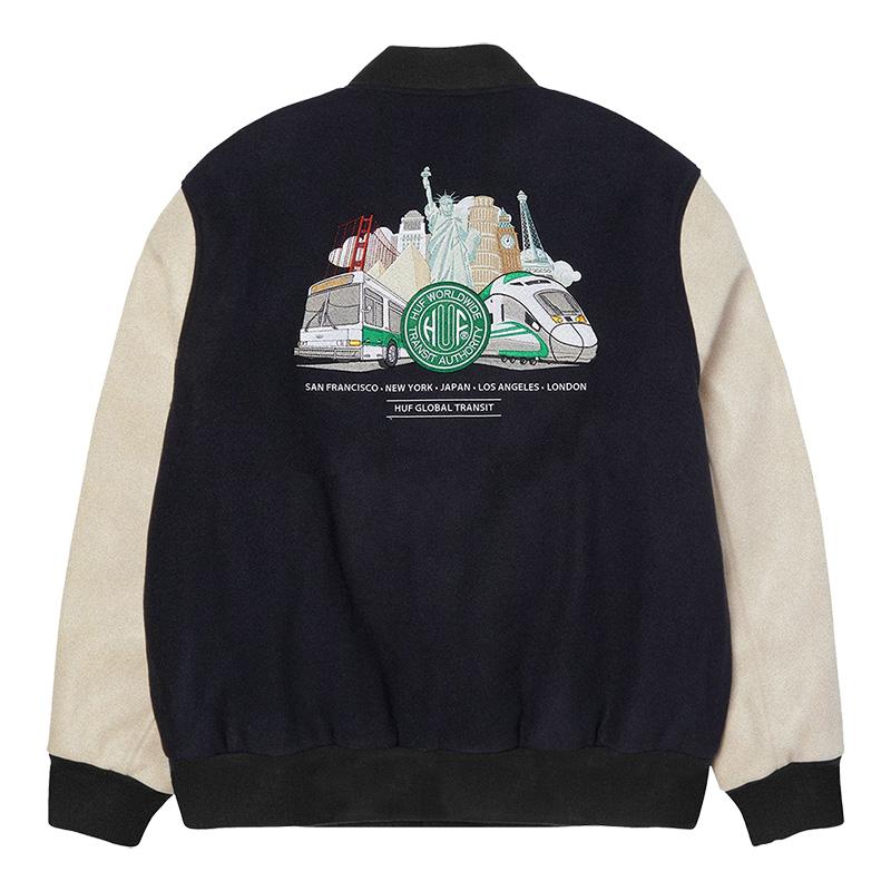 HUF（ハフ） ジャケット スタジャン アウター メンズ レディース