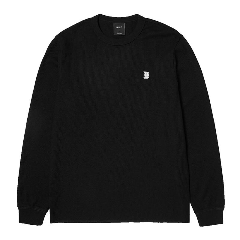 HUF（ハフ） ロンT Tシャツ 長袖T サーマル ワッフル TEE メンズ