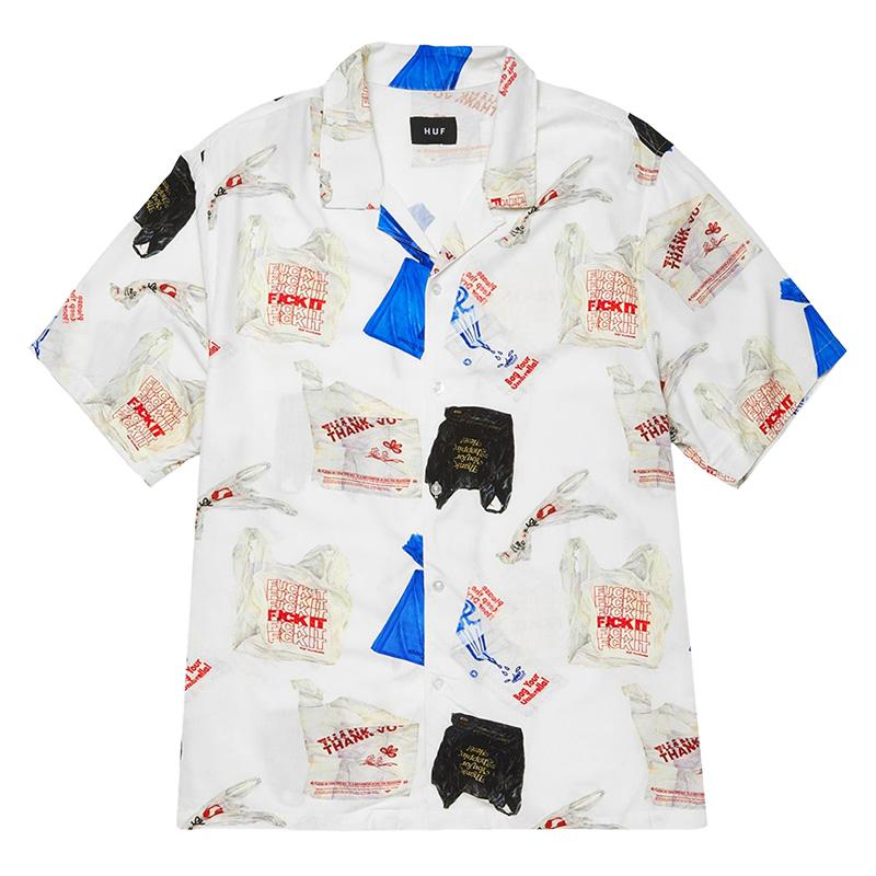 HUF（ハフ） シャツ 半袖 メンズ レディース リゾートシャツ キャンプ