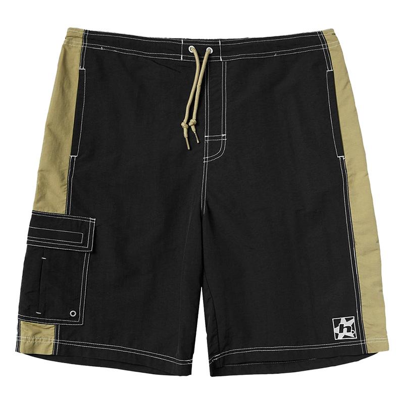 GW P5倍 HUF ショートパンツ ハフ ショーツ メンズ ブランド 大きいサイズ おしゃれ おすすめ 人気 黒 ブラック_5