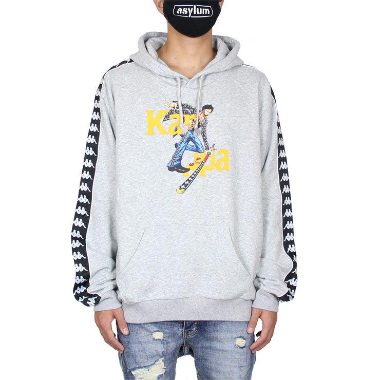 カッパ パーカー Kappa One Piece ワンピース コラボ プルオーバーパーカー メンズ レディース ブランド 大きいサイズ ルフィ ローフーディ Kla52kt53 Kappaaw002 Asylum 通販 Yahoo ショッピング