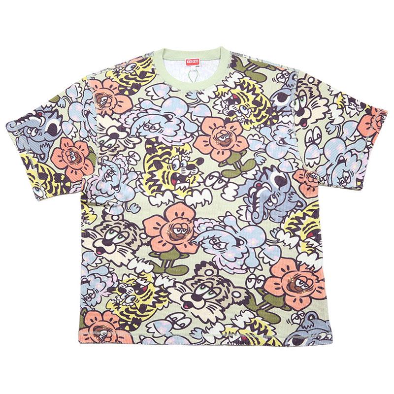 KENZO（ケンゾー） 爆買 【並行輸入品】KENZO Tシャツ 半袖Tシャツ 綿