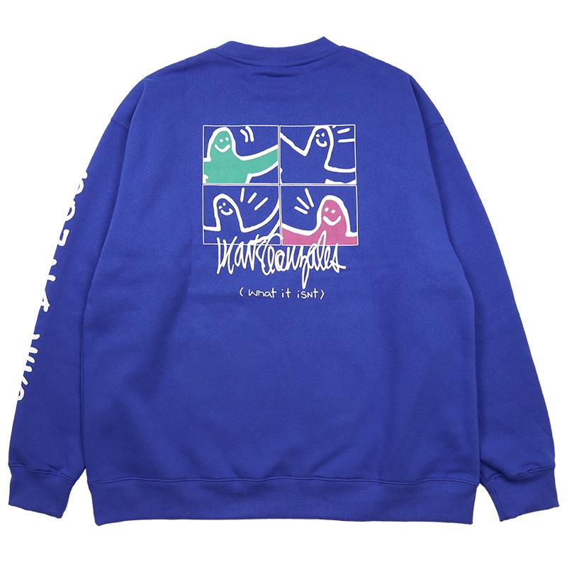 スウェット・トレーナー Mark Gonzales MG DOODLE GRAPHIC SWEATSHIRT What it isNt）ART BY MARKGONZALES セール開催中 マーク