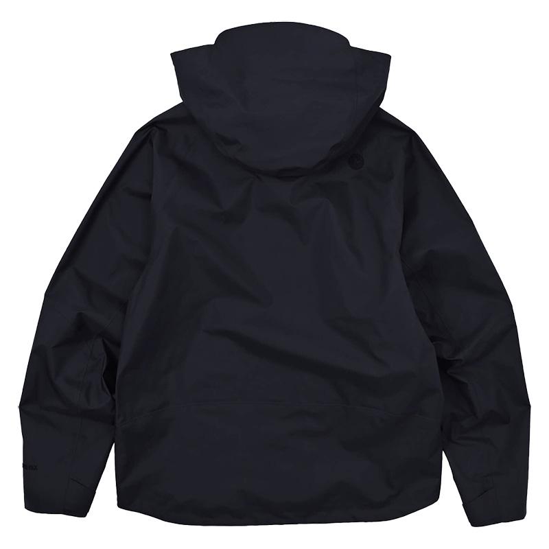 Marmot 防水フード付きジャケット 黒 男性用 サイズL Marmot マーモット ジャケット MARMOT マウンテンパーカー