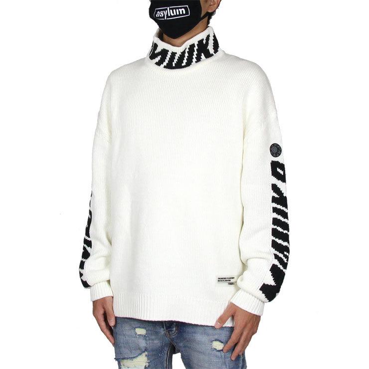 ミシカ Mishka ニット セーター タートルネック メンズ レディース ブランド 大きいサイズ おしゃれ おすすめ Knit Maw0374 Mishkaaw037 Asylum 通販 Yahoo ショッピング
