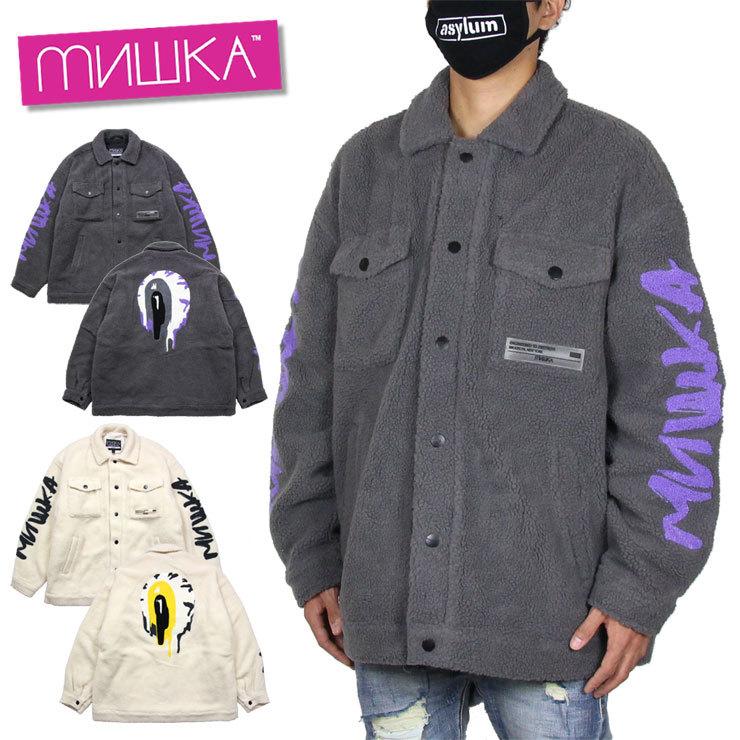 ミシカ Mishka ボア フリース ジャケット メンズ レディース ブランド 大きいサイズ おしゃれ おすすめ Jkt Maw0678 Mishkaaw038 Asylum 通販 Yahoo ショッピング