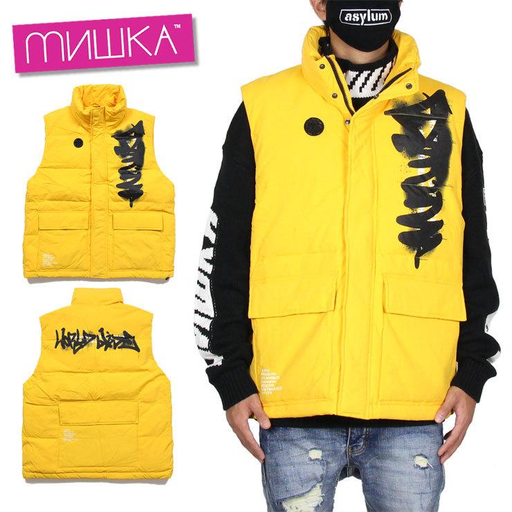 ミシカ Mishka ダウンベスト ジャケット メンズ レディース ブランド 大きいサイズ おしゃれ おすすめ Jkt Maw0103 Mishkaaw040 Asylum 通販 Yahoo ショッピング