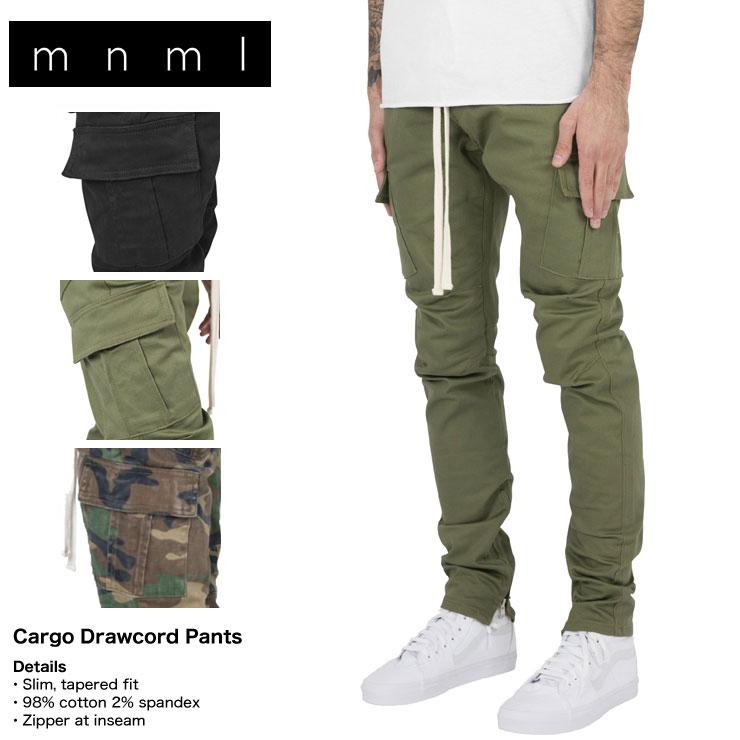 mnml AMIRI アミリ　ミニマル　カーゴパンツ　D152 軍パン mnml（ミニマル） 爆買 カーゴパンツ パンツ メンズ ブランド 大きい