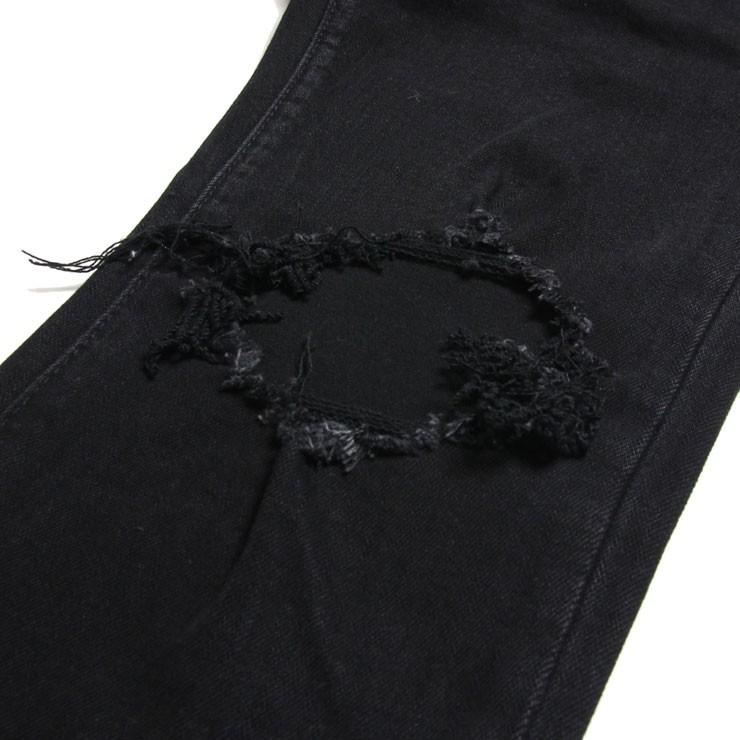 mnml（ミニマル） デニム スキニーパンツ スキニージーンズ クラッシュ