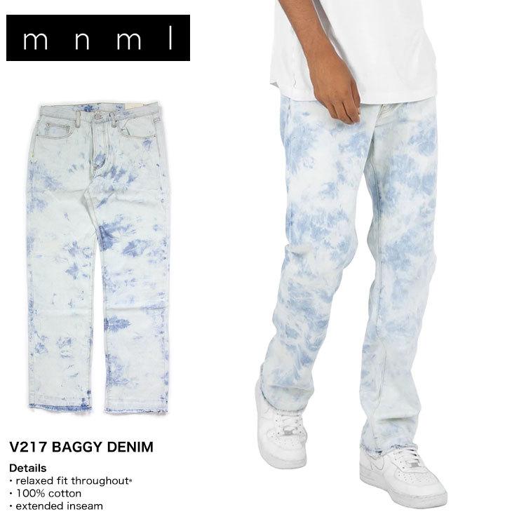 Mnml デニムパンツ ミニマル バギーパンツ Gパン ジーンズ メンズ ブランド 大きいサイズ おしゃれ おすすめ 最も優遇の