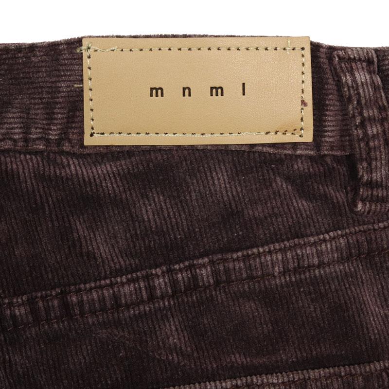 mnml（ミニマル） フレアパンツ コーデュロイパンツ ブーツカット
