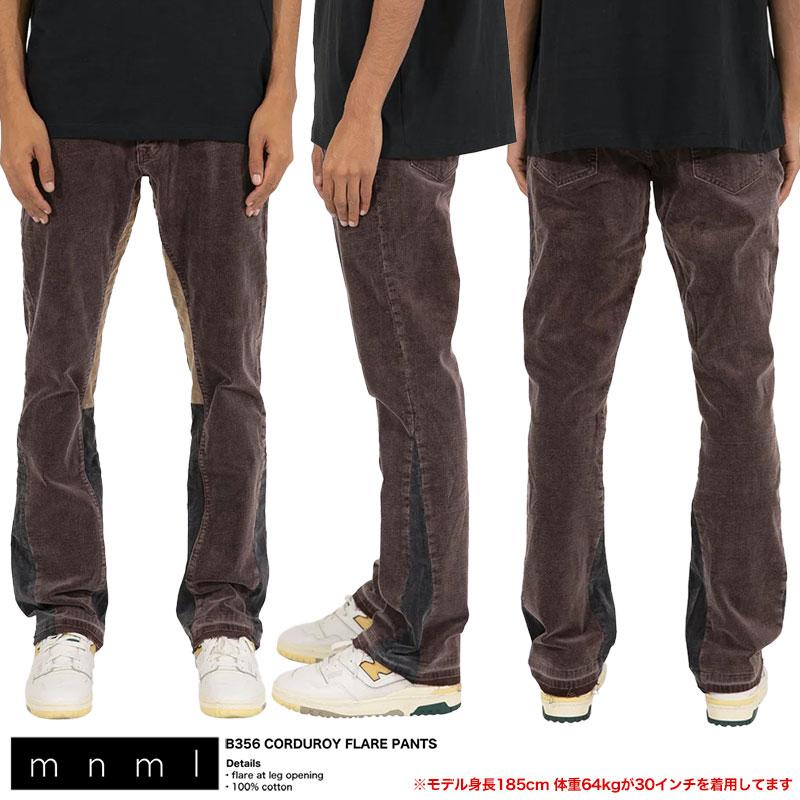 mnml（ミニマル） フレアパンツ コーデュロイパンツ ブーツカット