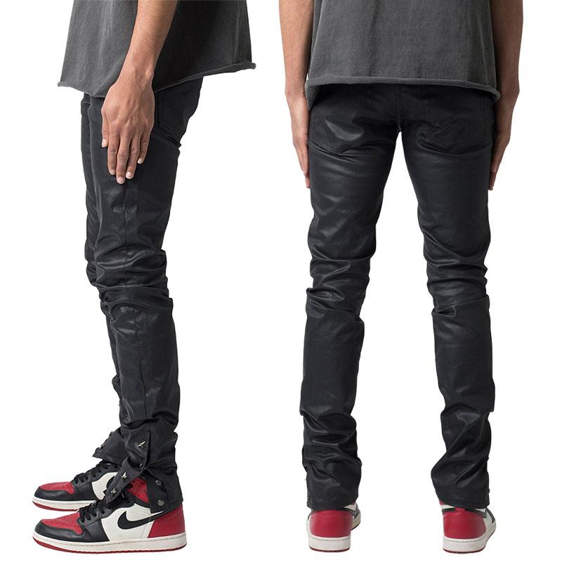 mnml（ミニマル） デニムパンツ スキニー スリム 裾ジップ Gパン