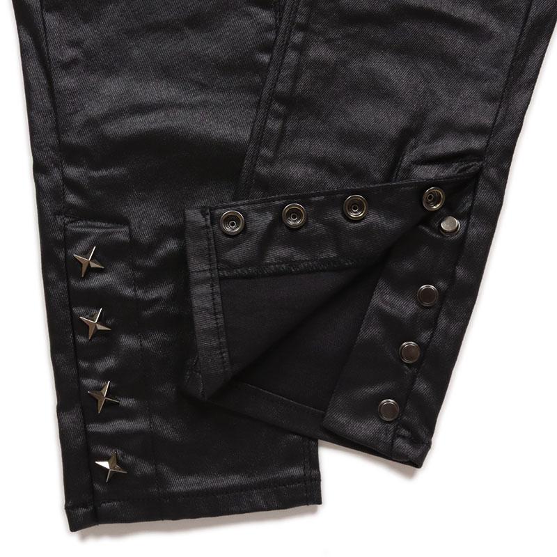 mnml（ミニマル） デニムパンツ スキニー スリム 裾ジップ Gパン