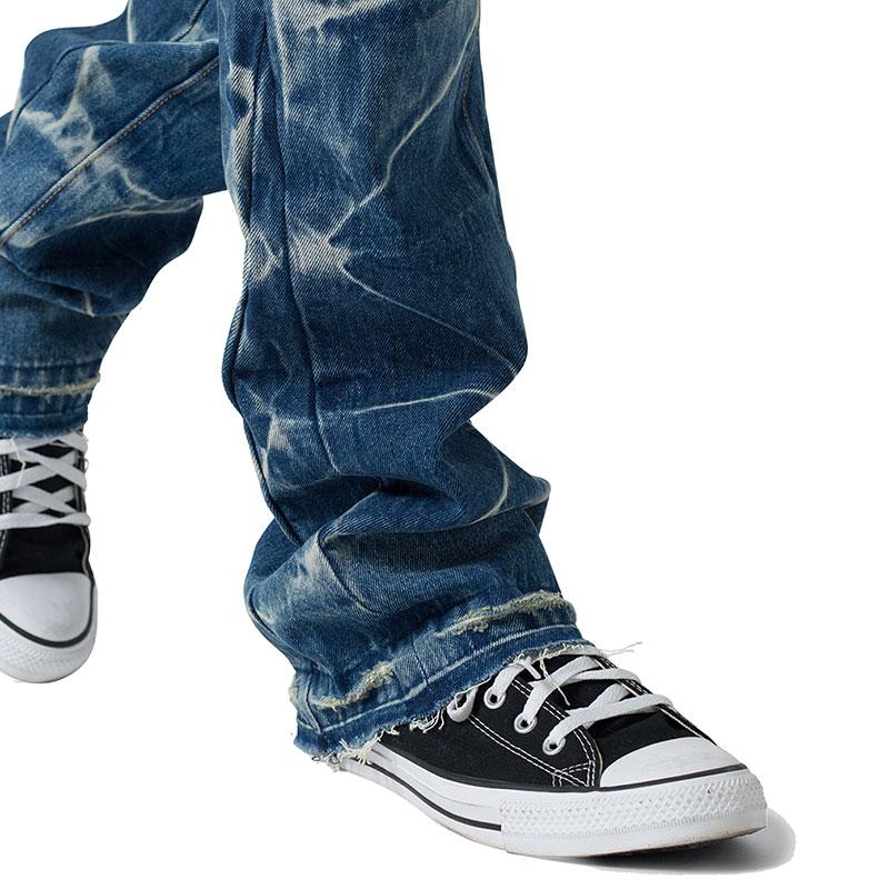 mnml（ミニマル） デニムパンツ フレア ブーツカット Gパン ジーンズ