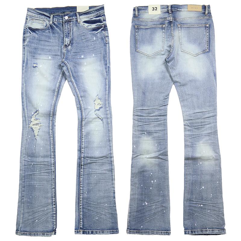 mnml セール開催中 デニムパンツ ミニマル フレア スキニー mnml セール開催中 デニムパンツ ミニマル フレア スキニー