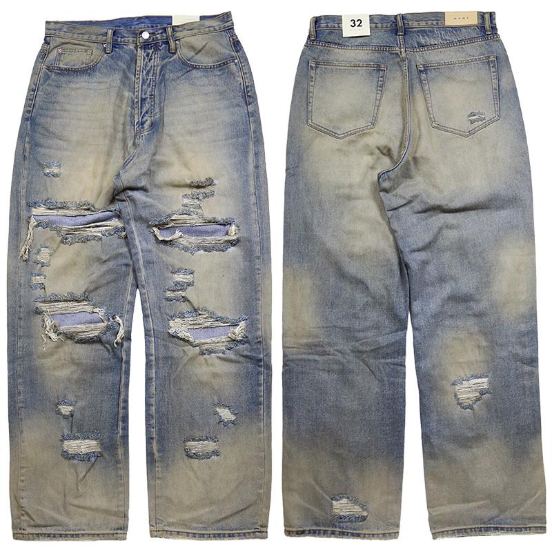 ミニマル デニム mnml バギーデニム ワイド バギー 太め ジーンズ メンズ ブランド 大きいサイズ おしゃれ おすすめ 人気 | mnml | 05