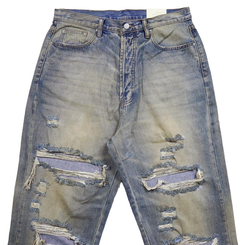 ミニマル デニム mnml バギーデニム ワイド バギー 太め ジーンズ メンズ ブランド 大きいサイズ おしゃれ おすすめ 人気 | mnml | 06