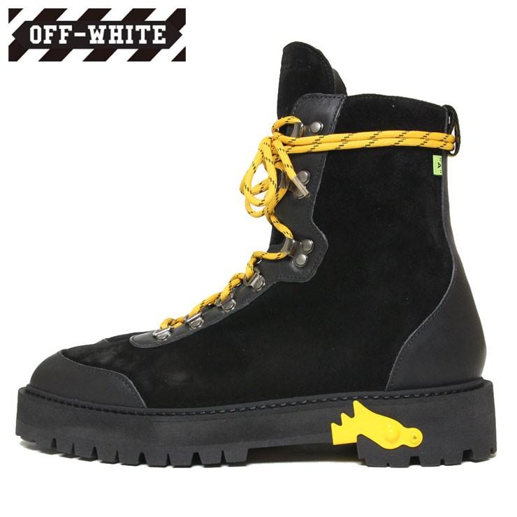 off white black boots