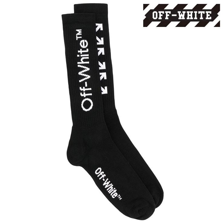 オフホワイト Off White ソックス 靴下 メンズ ブランド おしゃれ プレゼント Arrow Mid Lenght Sock Black White Off White069 Asylum 通販 Yahoo ショッピング