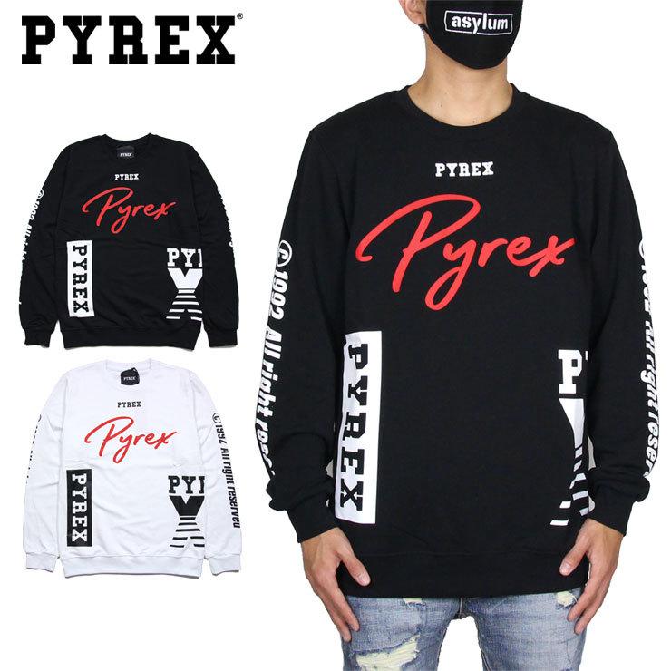 パイレックス トレーナー Pyrex スウェット メンズ レディース ブランド 大きいサイズ おしゃれ おすすめ Crew Pyrex031 Asylum 通販 Yahoo ショッピング