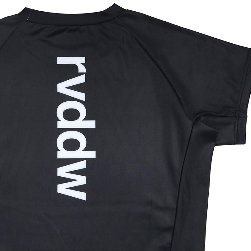 REVERSAL リバーサル　半袖スウェット Tシャツ クルーネック 黒 パイル REVERSAL リバーサル 半袖スウェット Tシャツ クルーネック 黒