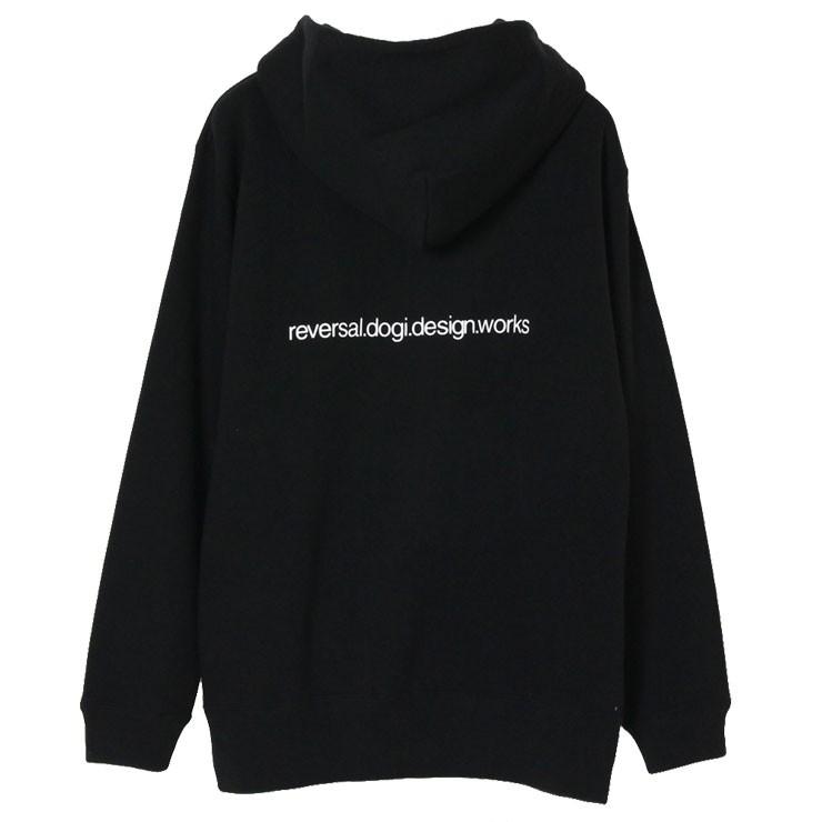 reversal（リバーサル） 爆買 パーカー ジップアップ 裏起毛 バック