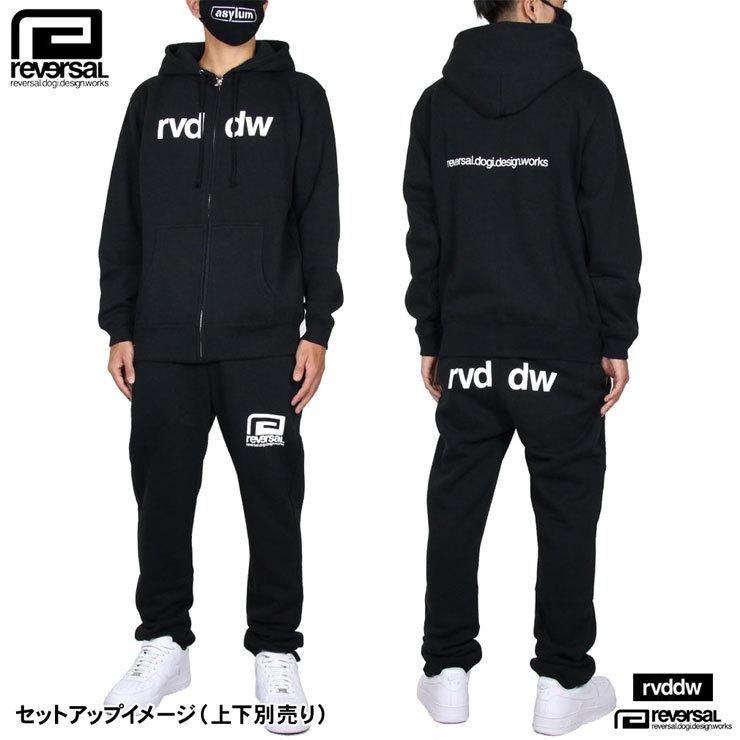 reversal（リバーサル） パーカー ジップアップ 裏起毛 バックプリント