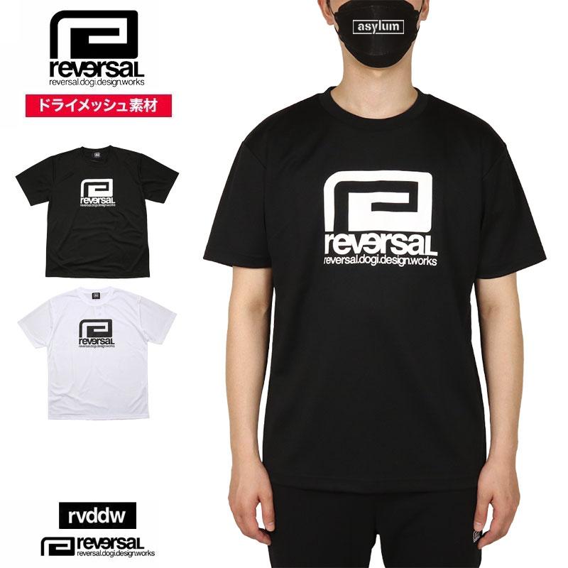 reversal rvddw ブラック Tシャツ Lサイズ reversal リバーサル Tシャツ ドライメッシュ 半袖Tシャツ rvddw