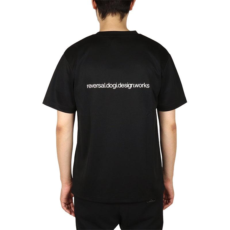 reversal rvddw ブラック Tシャツ Lサイズ reversal リバーサル Tシャツ ドライメッシュ 半袖Tシャツ rvddw