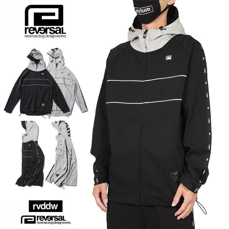 返品・交換 リバーサル パーカー reversal ジップパーカー