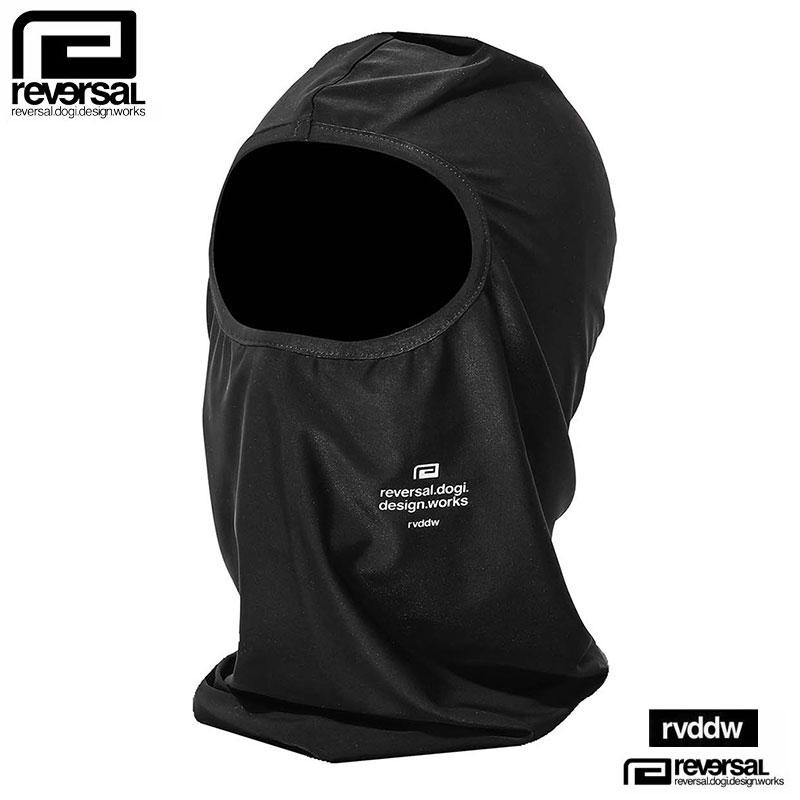 リバーサル マスク reversal rvddw スキーマスク ニンジャマスク 防寒 メンズ レディース ブランド 大きいサイズ おしゃれ 人気 黒 reversal390 | reversal