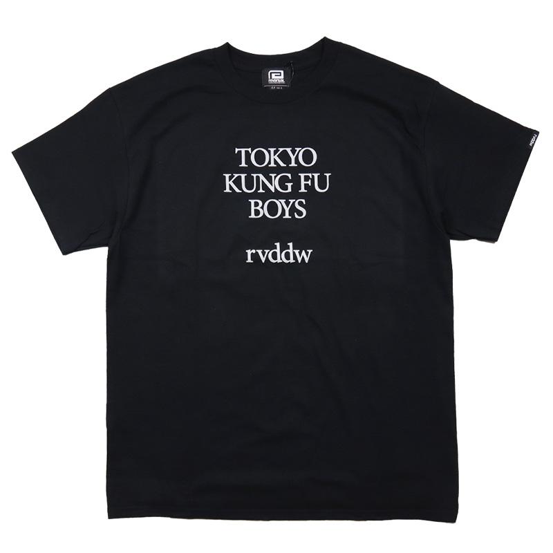 reversal rvddw ブラック Tシャツ Mサイズ reversal リバーサル Tシャツ rvddw 半袖Tシャツ トップス