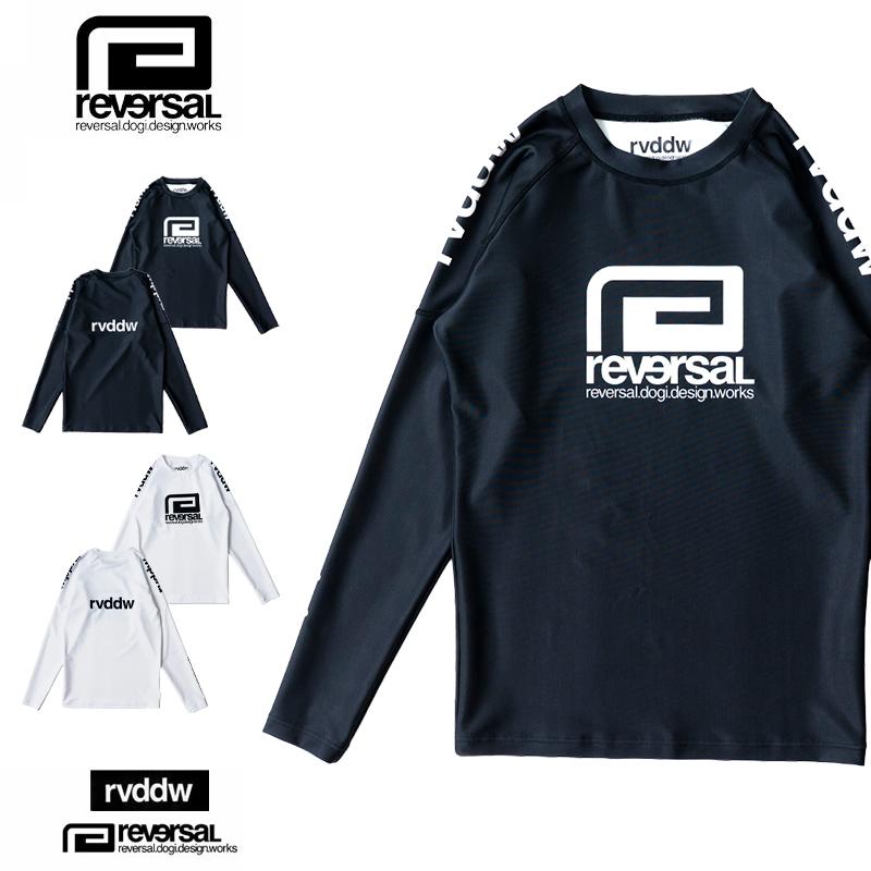 リバーサル ラッシュガード reversal rvddw 長袖Tシャツ ロンT