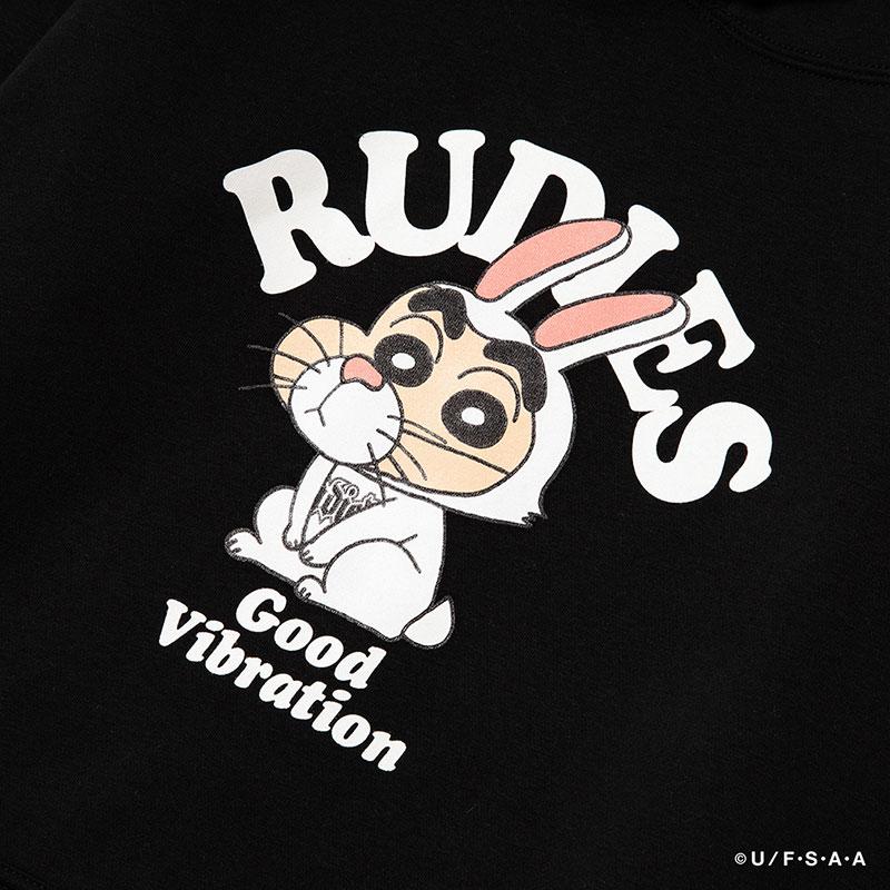 ルーディーズ パーカー RUDIE'S プルオーバーパーカー クレヨンしんちゃん コラボ メンズ レディース ブランド 大きいサイズ おしゃれ 人気 029｜asylum｜08