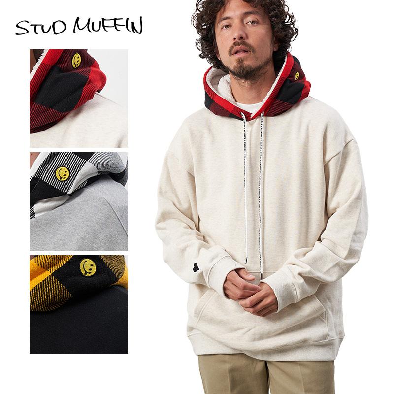 売り切れました。STUD MUFFIN パーカー STUD MUFFIN/スタッドマフィン/フラッシュグラフィティ柄ストレッチ