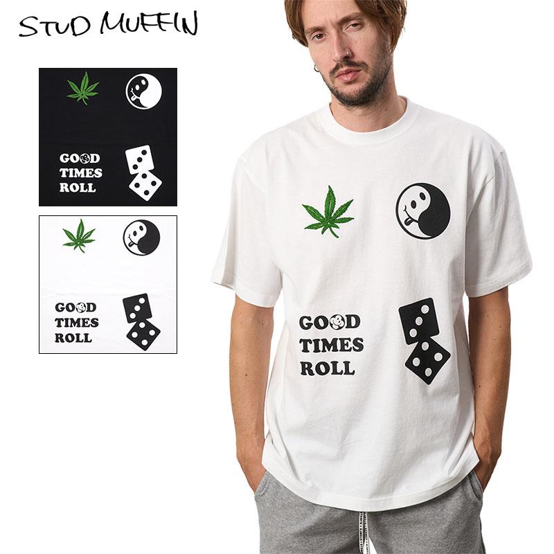 スタッドマフィン Tシャツ STUD MUFFIN 半袖Tシャツ メンズ レディース ブランド 大きいサイズ おしゃれ 黒 白 綿100% | STUD MUFFIN | 03