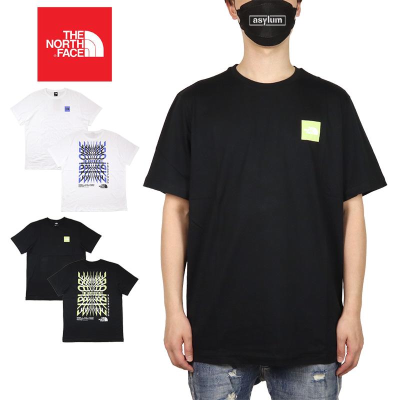 THE NORTH FACE 半袖シャツ XL ブラック/オリーブ THE NORTH FACE 海外限定モデル ノースフェイス Tシャツ 半袖