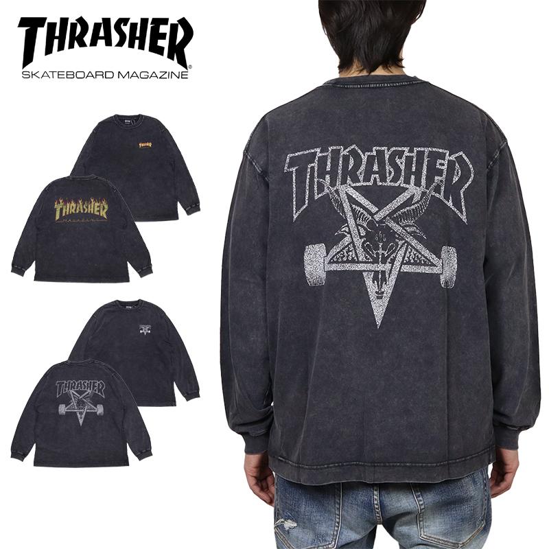 THRASHER（スラッシャー） ロンT THRASHER Tシャツ 長袖Tシャツ メンズ