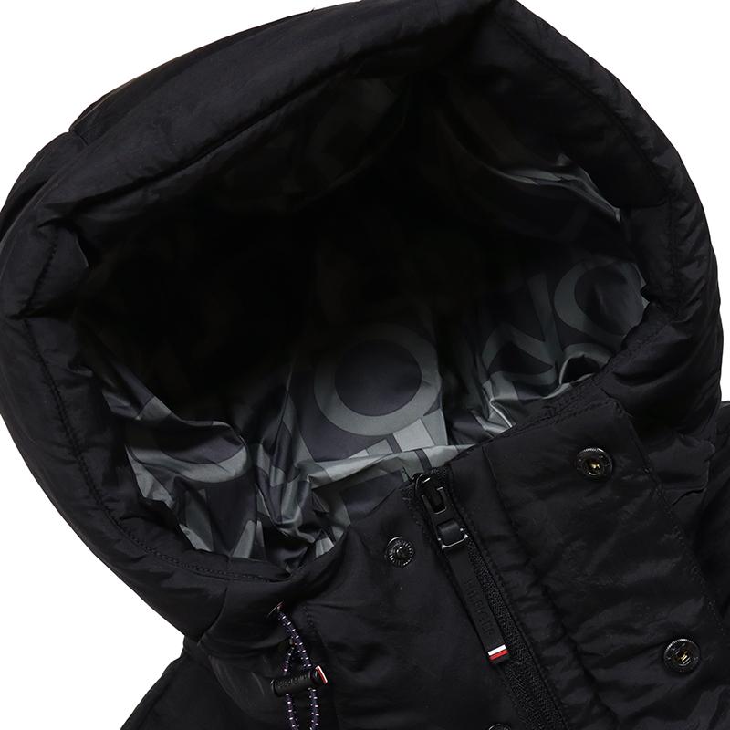   トミーヒルフィガー 中綿ジャケット ブラック L TOMMY HILFIGER（トミー・ヒルフィガー） 【並行輸入品】トミー