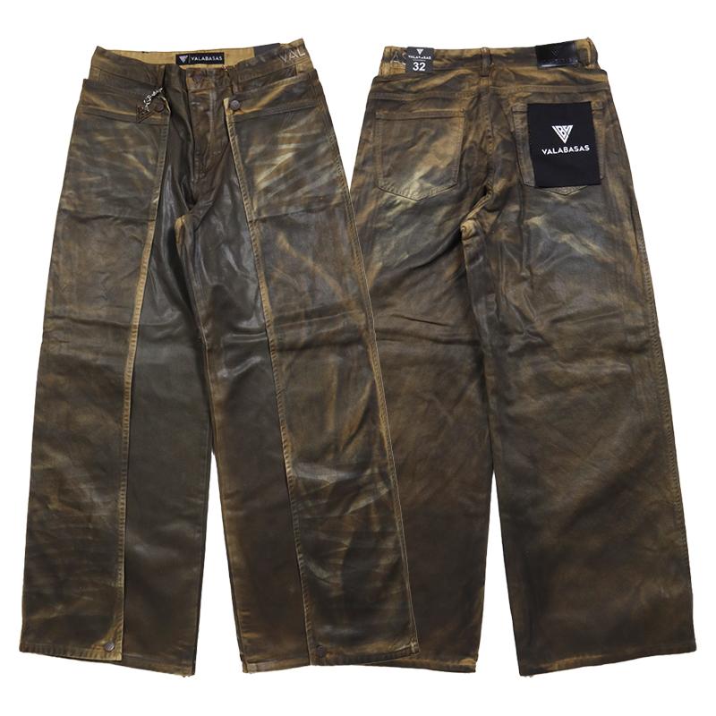 VALABASAS（ヴァラバサス） バラバサス デニムパンツ バギー 太め