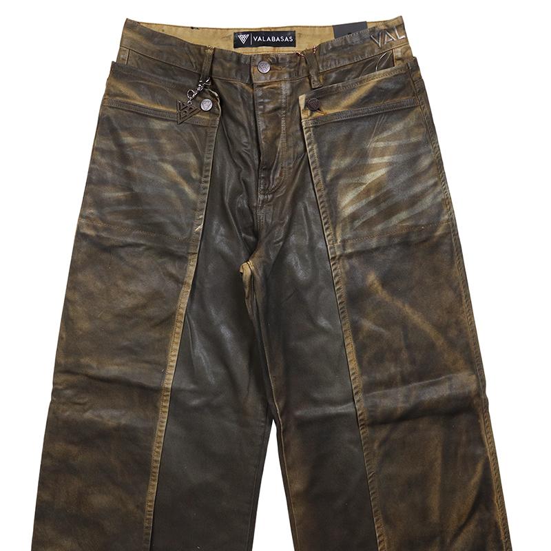 VALABASAS（ヴァラバサス） バラバサス デニムパンツ バギー 太め