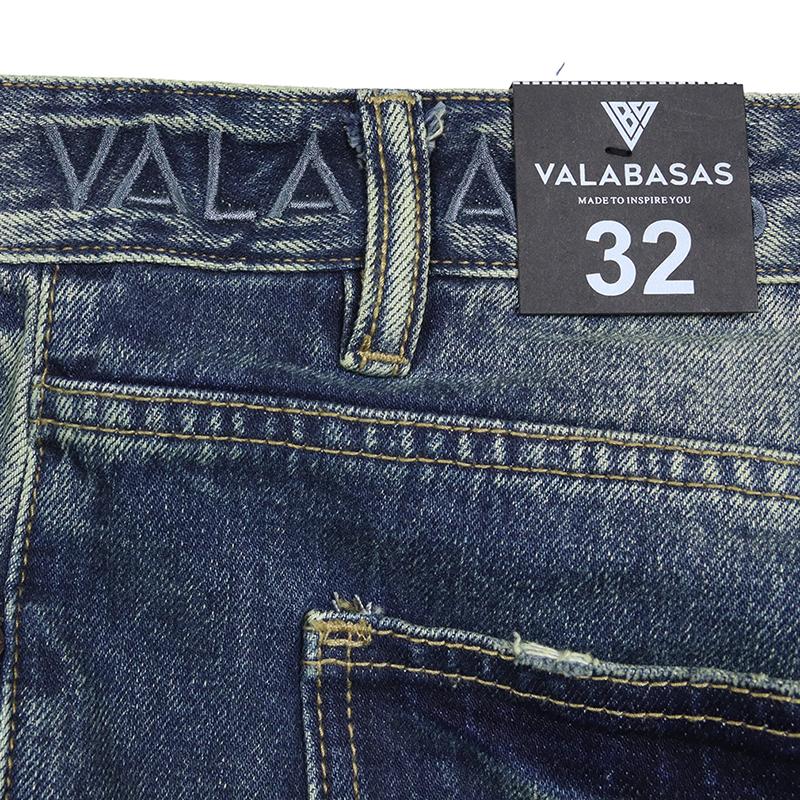 VALABASAS（ヴァラバサス） バラバサス デニムパンツ バギー 太め