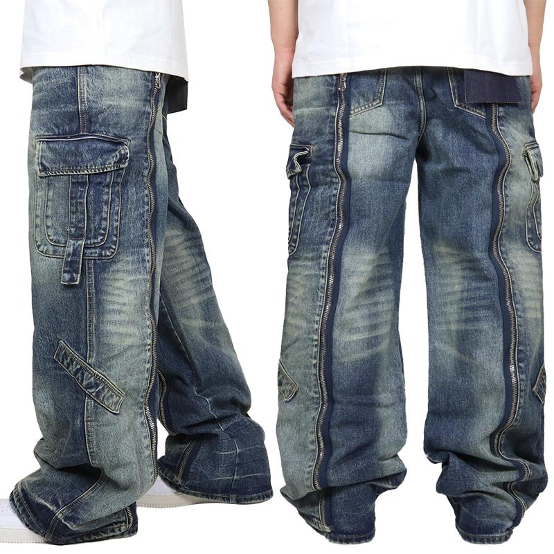 VALABASAS（ヴァラバサス） バラバサス デニムパンツ バギー 太め