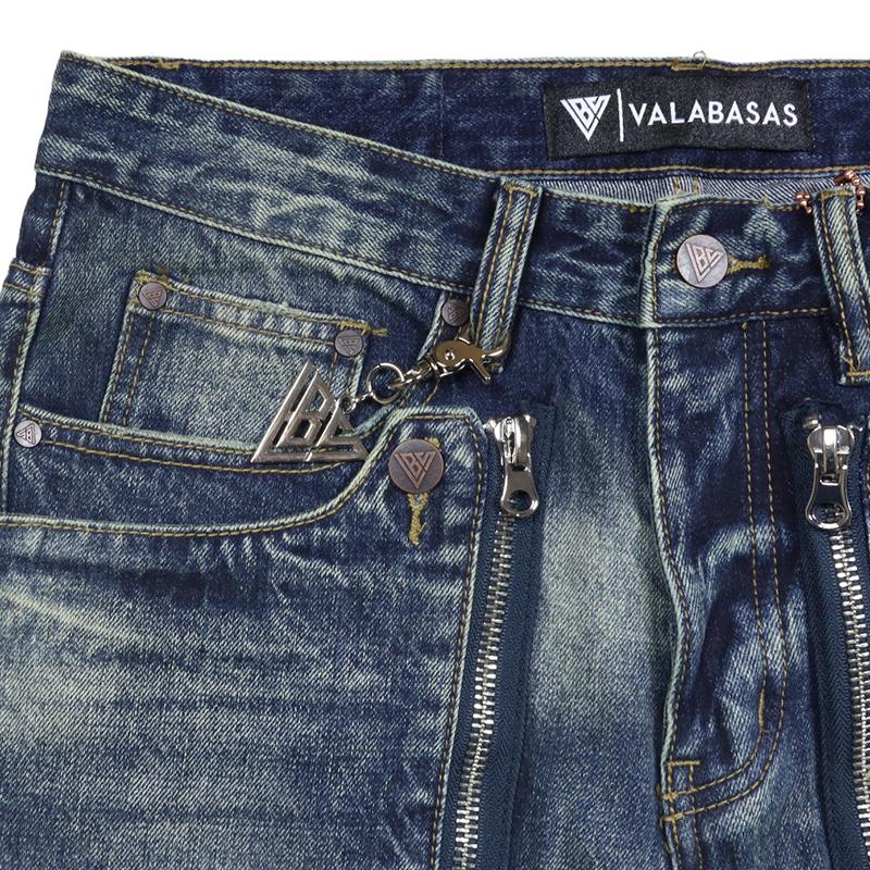 VALABASAS（ヴァラバサス） バラバサス デニムパンツ バギー 太め