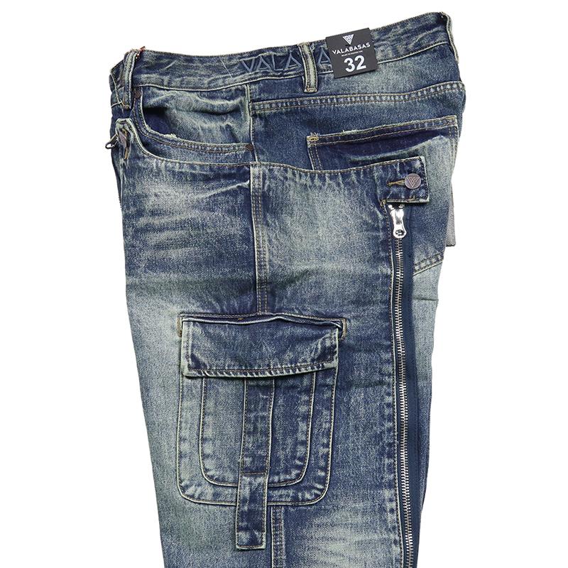 VALABASAS（ヴァラバサス） バラバサス デニムパンツ バギー 太め