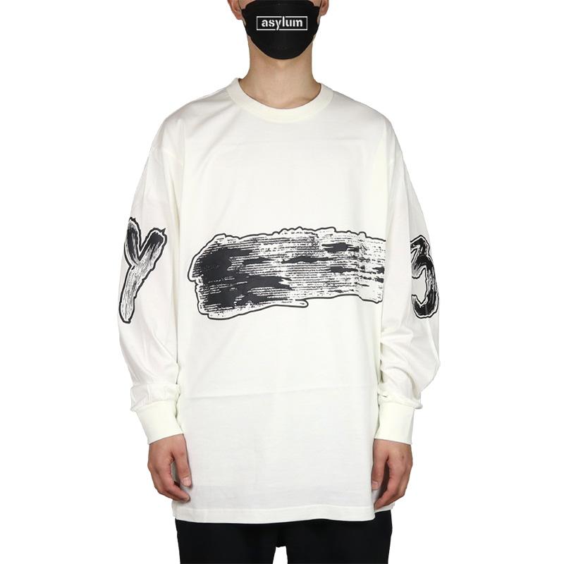 相場】 セール開催中 Y-3 ロンT ワイスリー Tシャツ 長袖Tシャツ